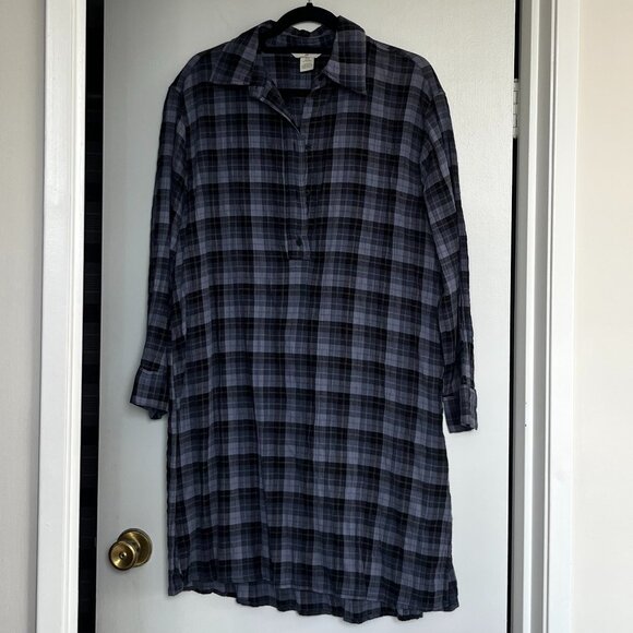 H&M Oversized Plaid Dress NWOT - Picture 1 of 4
